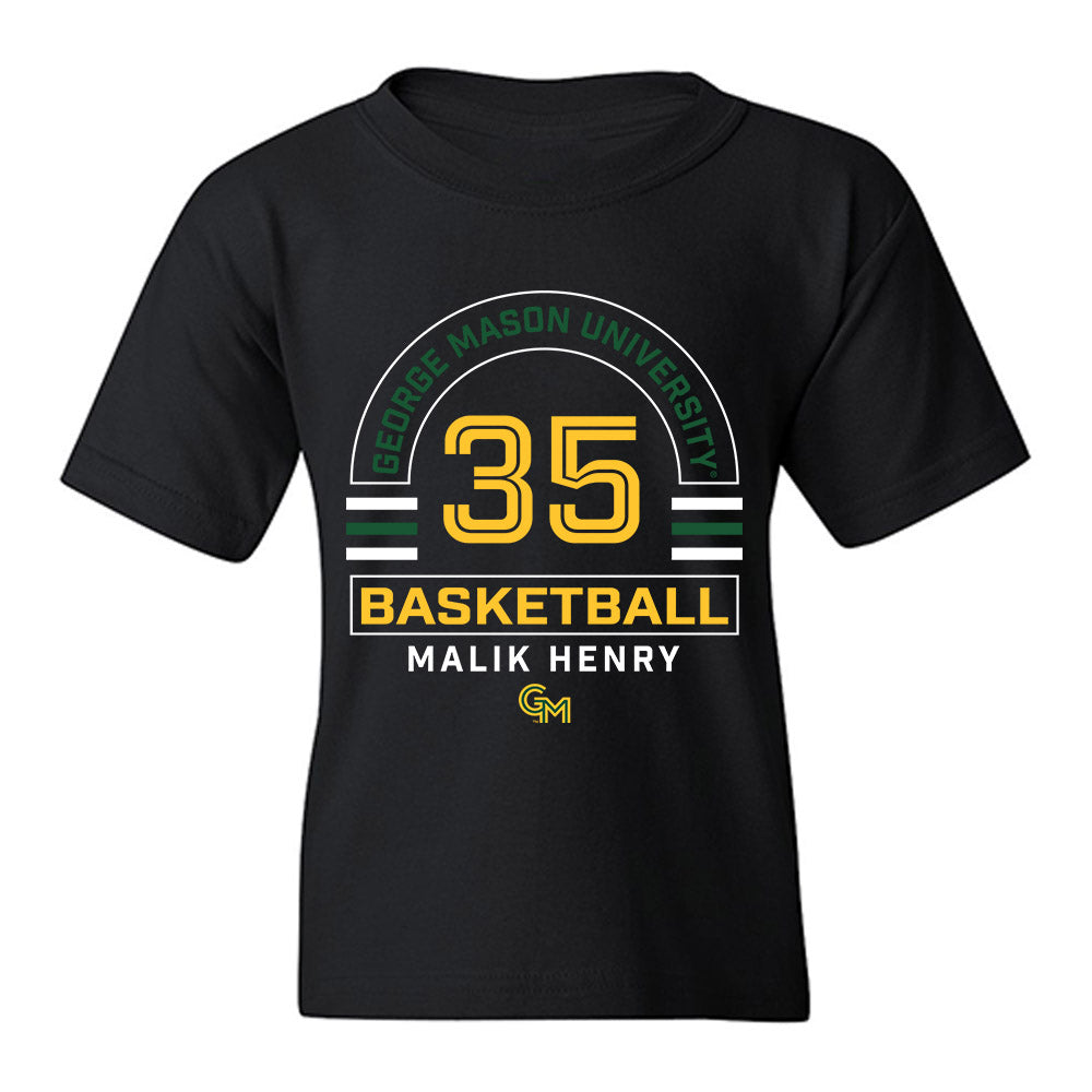 GMU - NCAA Men's Basketball : Malik Henry - Classic Fashion Shersey Youth T-Shirt-0