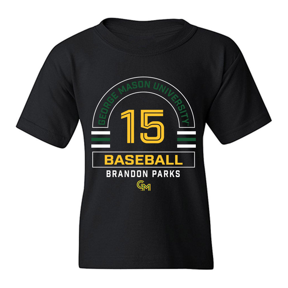 GMU - NCAA Baseball : Brandon Parks - Classic Fashion Shersey Youth T-Shirt-0
