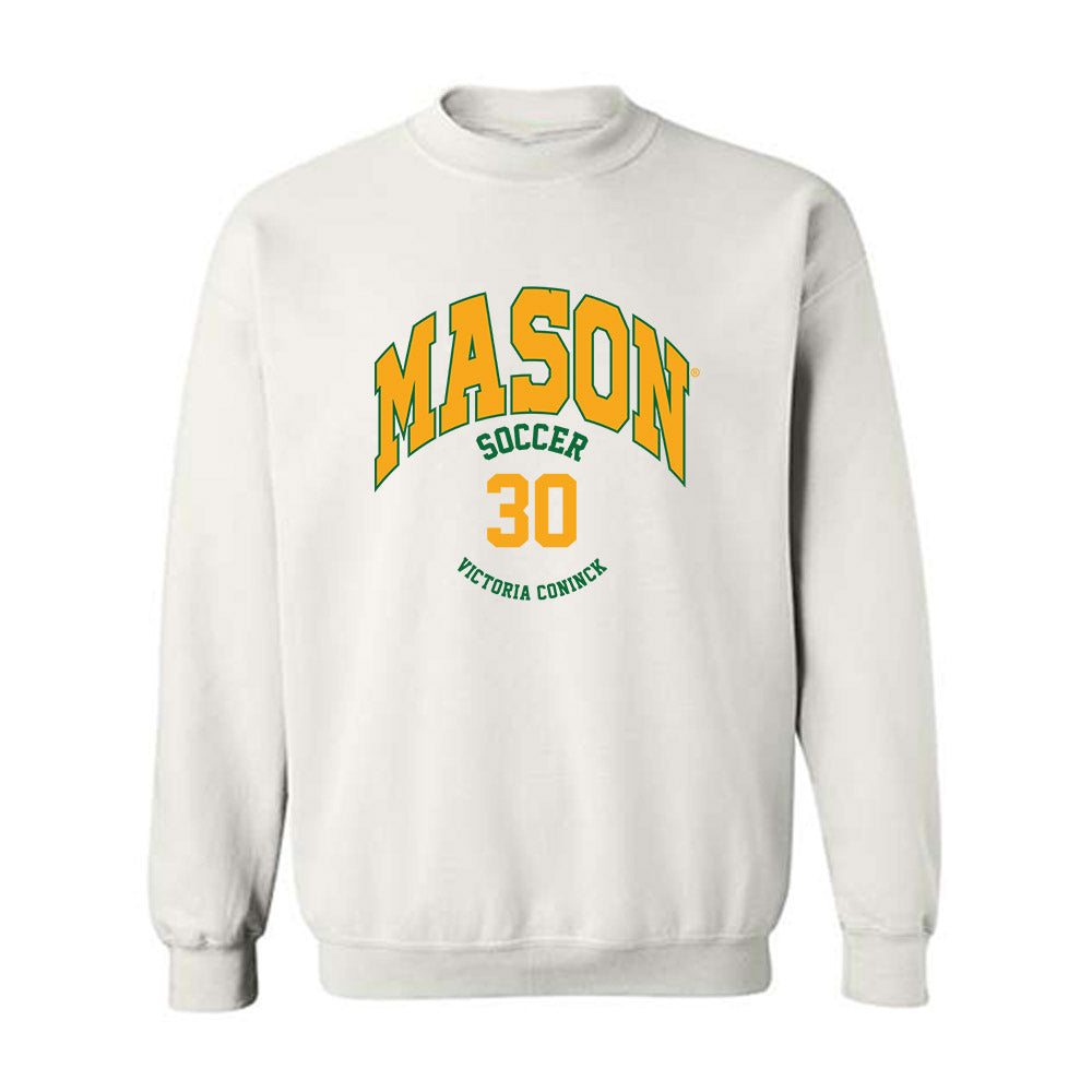GMU - NCAA Women's Soccer : Victoria Coninck - Classic Fashion Shersey Crewneck Sweatshirt-0