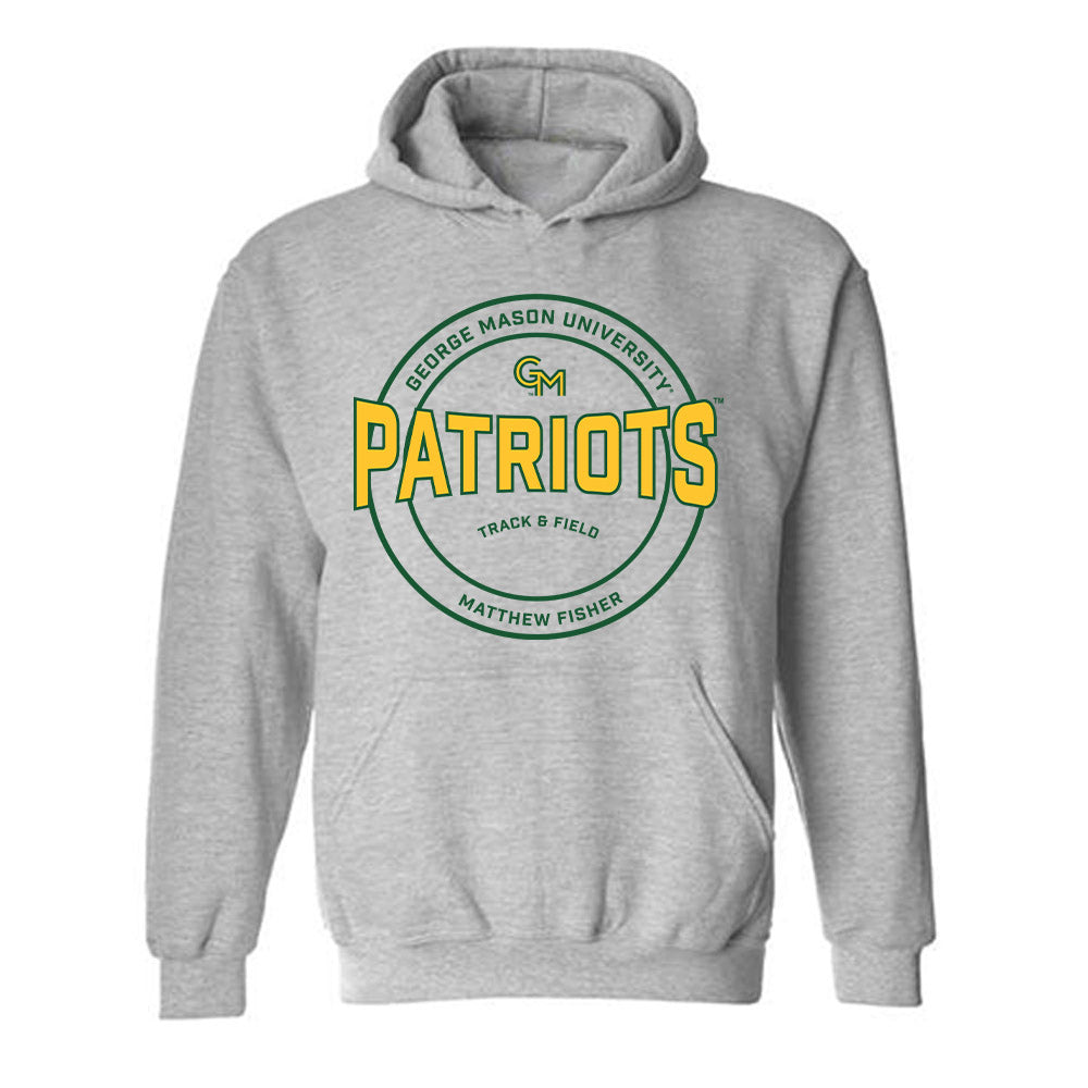 GMU - NCAA Men's Track & Field : Matthew Fisher - Classic Fashion Shersey Hooded Sweatshirt-0
