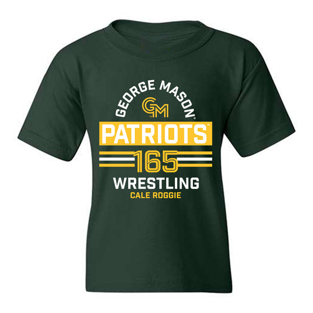 GMU - NCAA Wrestling : Cale Roggie - Classic Fashion Shersey Youth T-Shirt-0