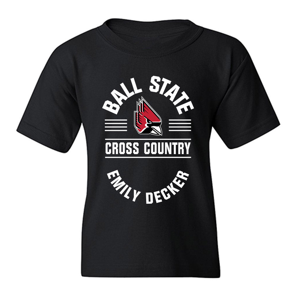 Ball State - NCAA Women's Cross Country : Emily Decker - Classic Fashion Shersey Youth T-Shirt-0