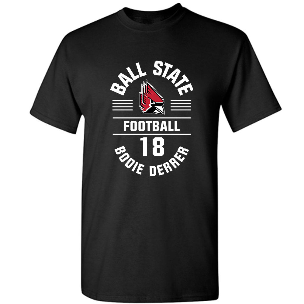 Ball State - NCAA Football : Bodie Derrer - Classic Fashion Shersey T-Shirt-0
