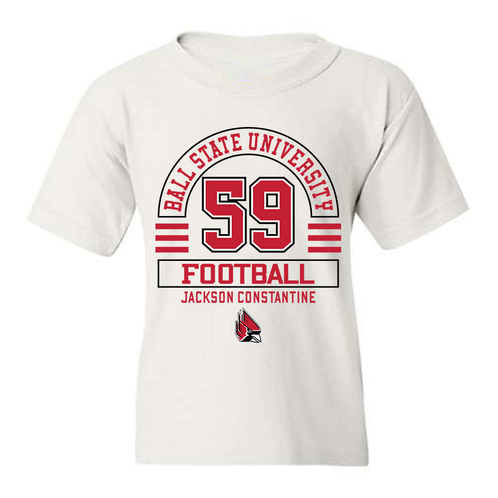 Ball State - NCAA Football : Jackson Constantine - Classic Fashion Shersey Youth T-Shirt-0