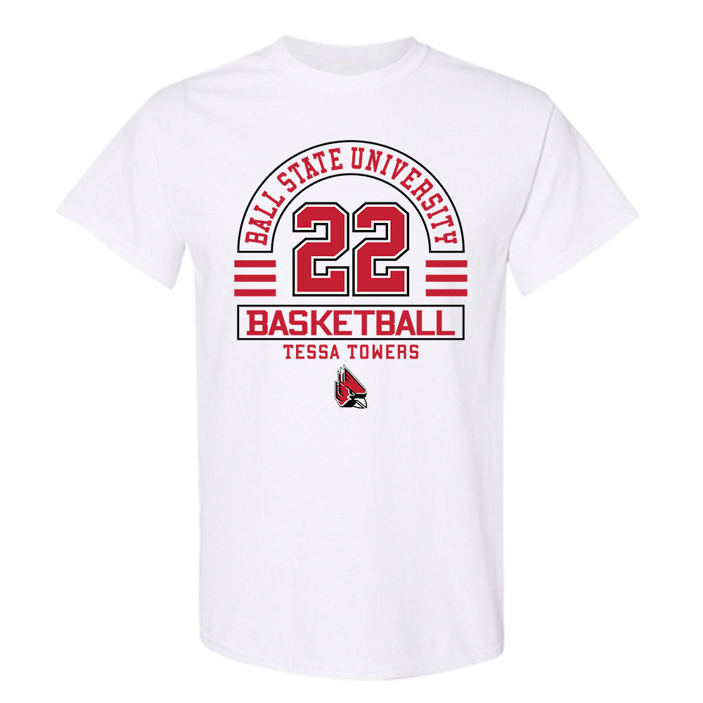 Ball State - NCAA Women's Basketball : Tessa Towers - Classic Fashion Shersey T-Shirt