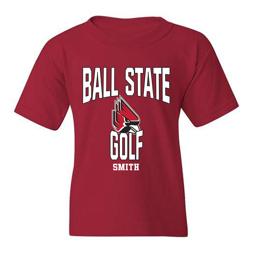 Ball State - NCAA Men's Golf : Carter Smith - Classic Fashion Shersey Youth T-Shirt-0