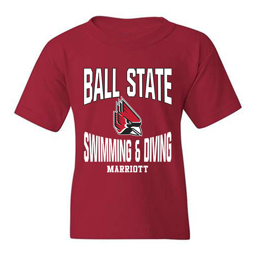 Ball State - NCAA Women's Swimming & Diving : Tommy-Anne Marriott - Classic Fashion Shersey Youth T-Shirt-0