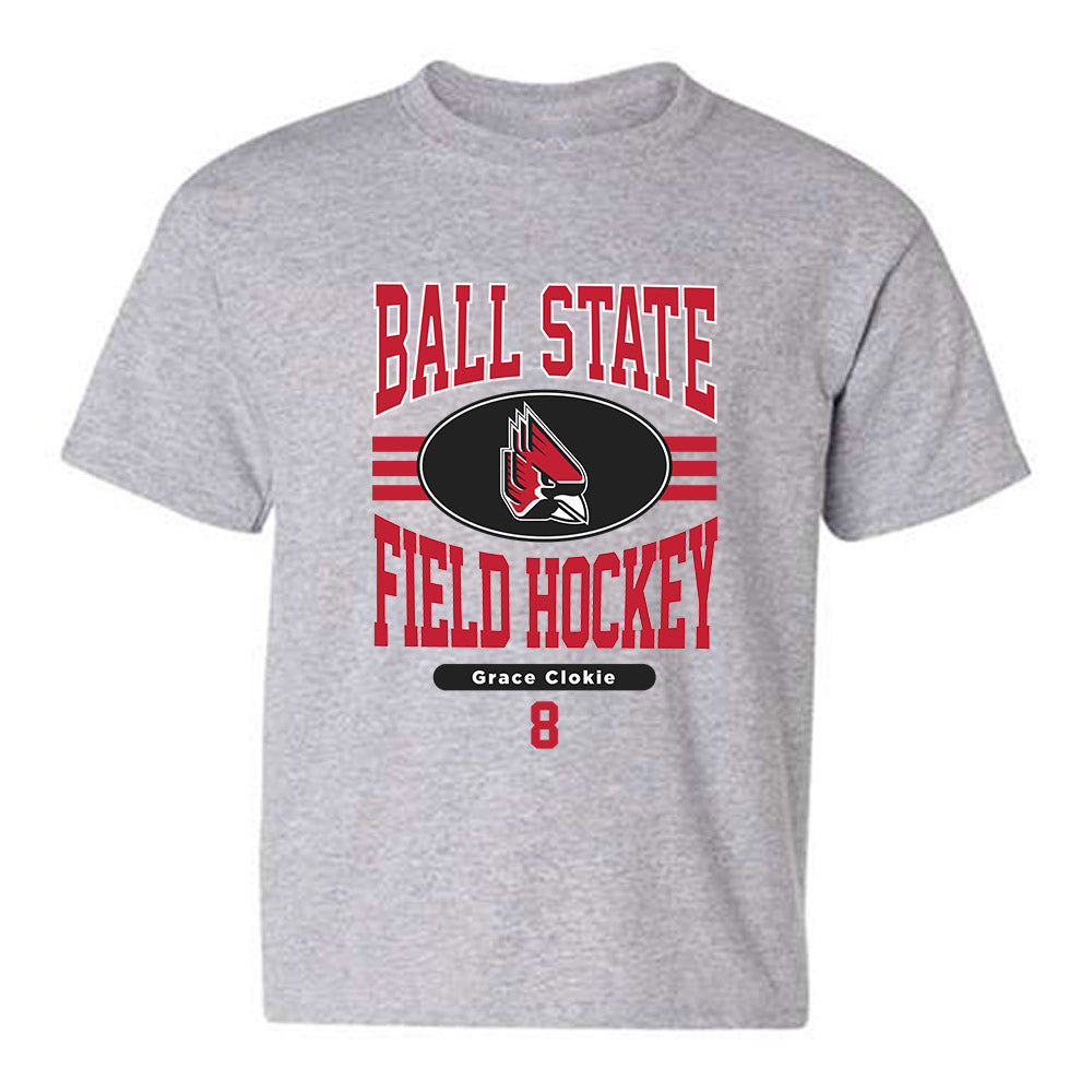 Ball State - NCAA Women's Field Hockey : Grace Clokie - Classic Fashion Shersey Youth T-Shirt-0