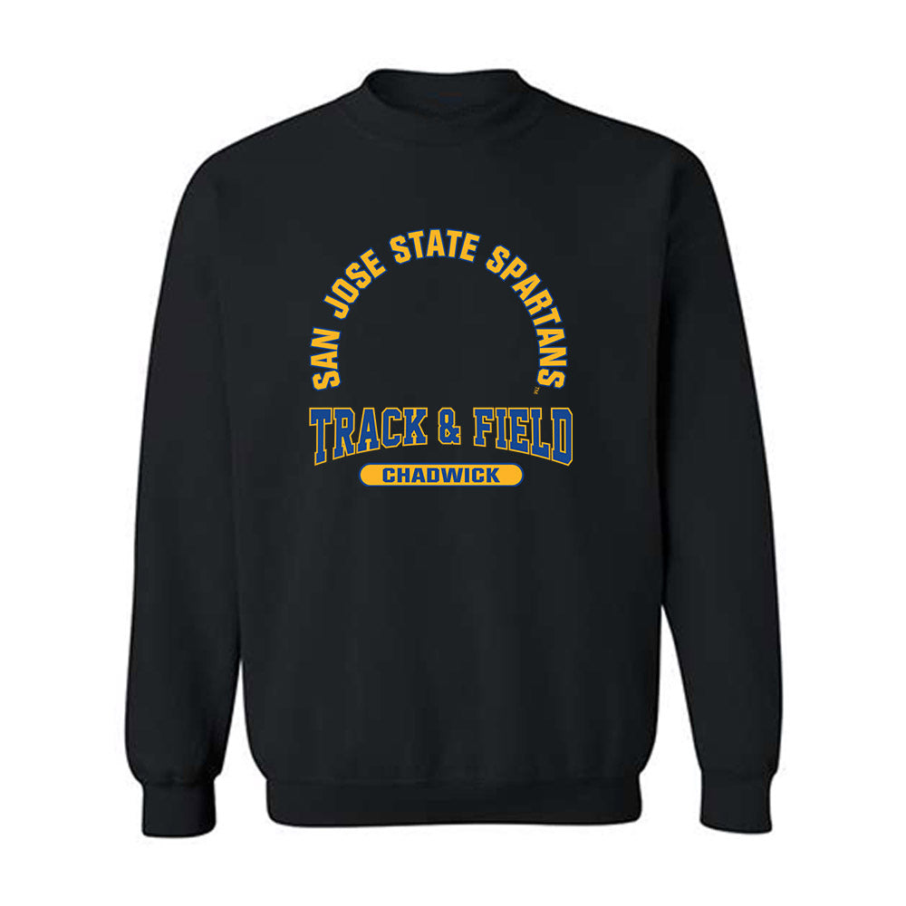SJSU - NCAA Men's Track & Field : Michael Chadwick - Classic Fashion Shersey Crewneck Sweatshirt-0