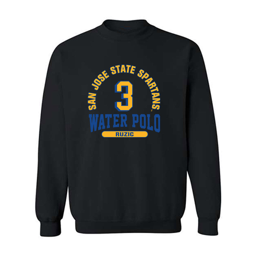 SJSU - NCAA Women's Water Polo : Emma Ruzic - Classic Fashion Shersey Crewneck Sweatshirt-0