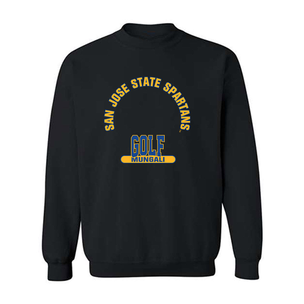 SJSU - NCAA Men's Golf : KC Mungali - Classic Fashion Shersey Crewneck Sweatshirt-0