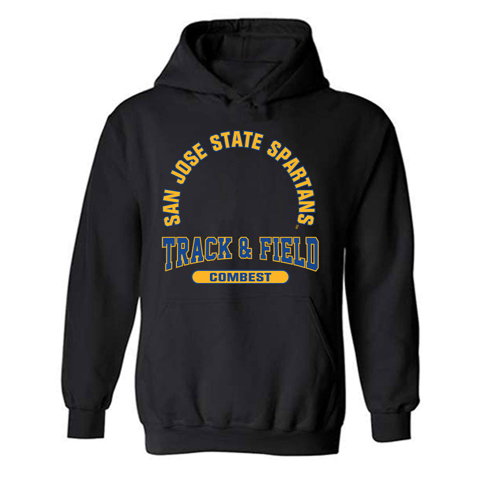 SJSU - NCAA Women's Track & Field : Kaylei Combest - Classic Fashion Shersey Hooded Sweatshirt-0