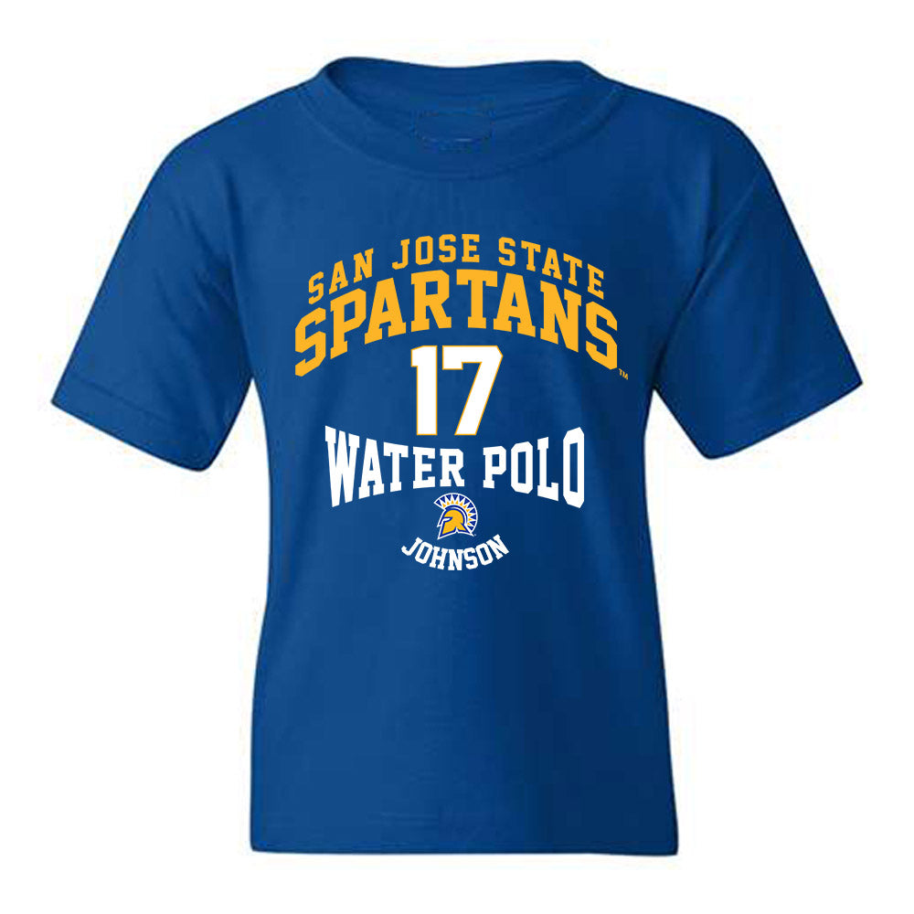 SJSU - NCAA Men's Water Polo : Aidan Johnson - Classic Fashion Shersey Youth T-Shirt-0