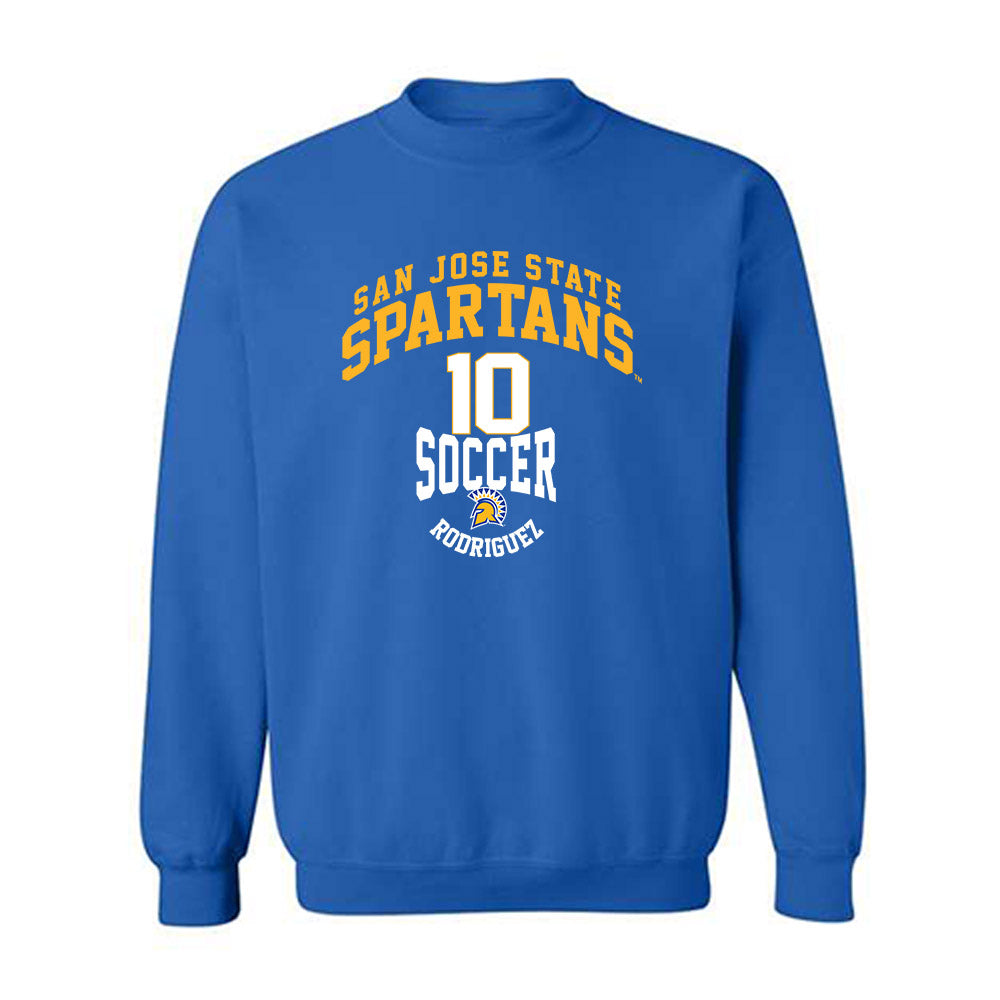 SJSU - NCAA Women's Soccer : Lillyana Rodriguez - Classic Fashion Shersey Crewneck Sweatshirt-0