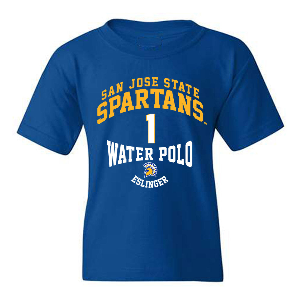 SJSU - NCAA Women's Water Polo : Larke Eslinger - Classic Fashion Shersey Youth T-Shirt-0