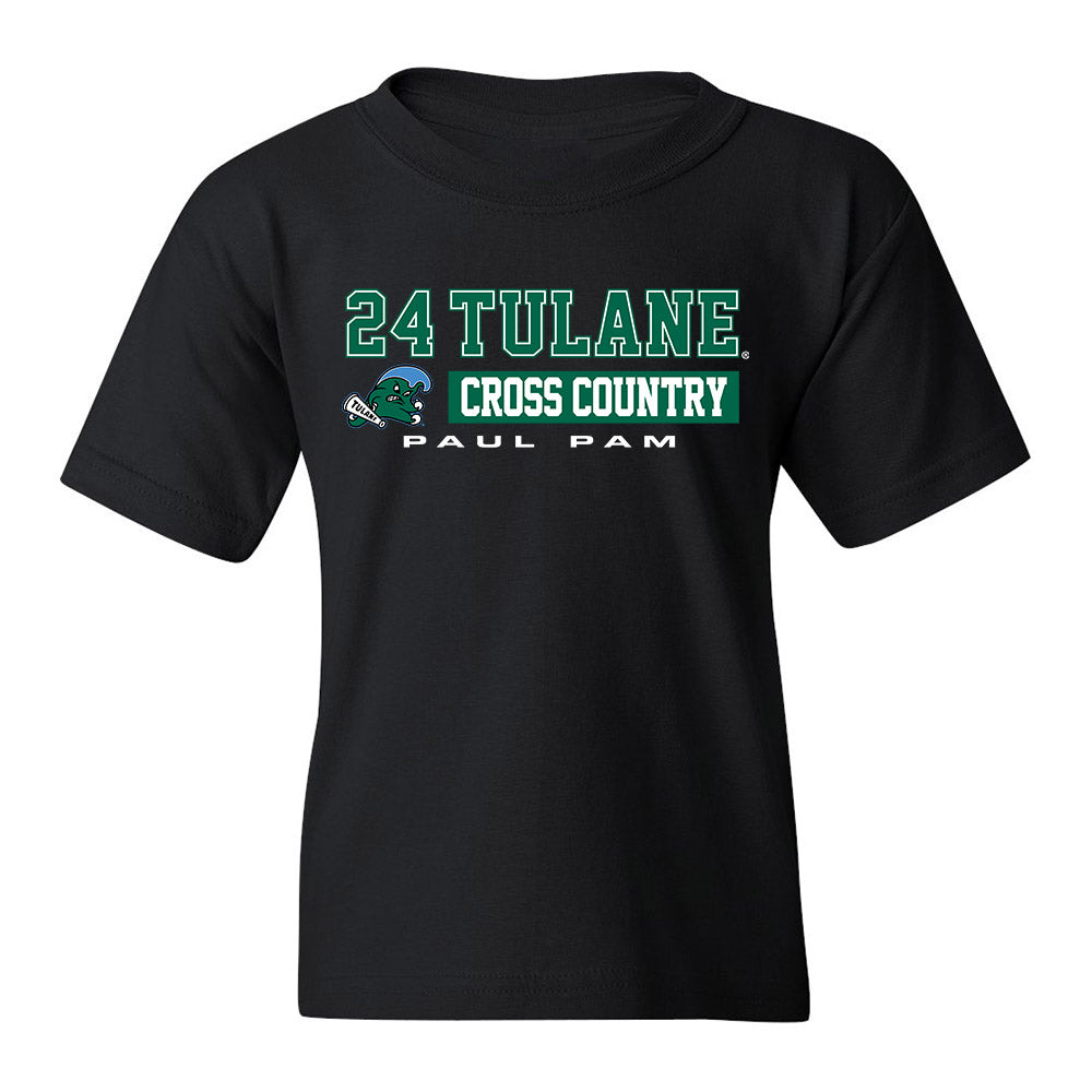 Tulane - NCAA Men's Cross Country : Paul Pam - Classic Fashion Shersey Youth T-Shirt