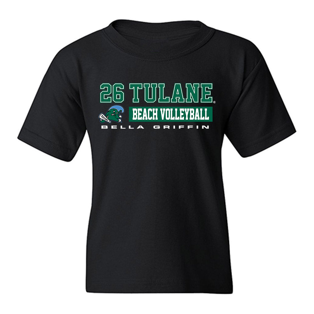 Tulane - NCAA Beach Volleyball : Bella Griffin - Classic Fashion Shersey Youth T-Shirt-0