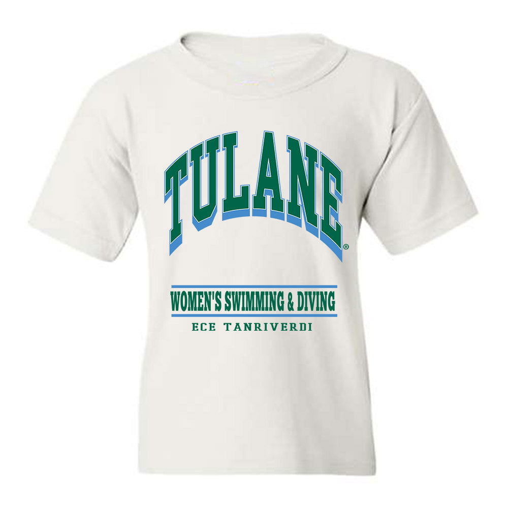 Tulane - NCAA Women's Swimming & Diving : Ece Tanriverdi - Classic Fashion Shersey Youth T-Shirt