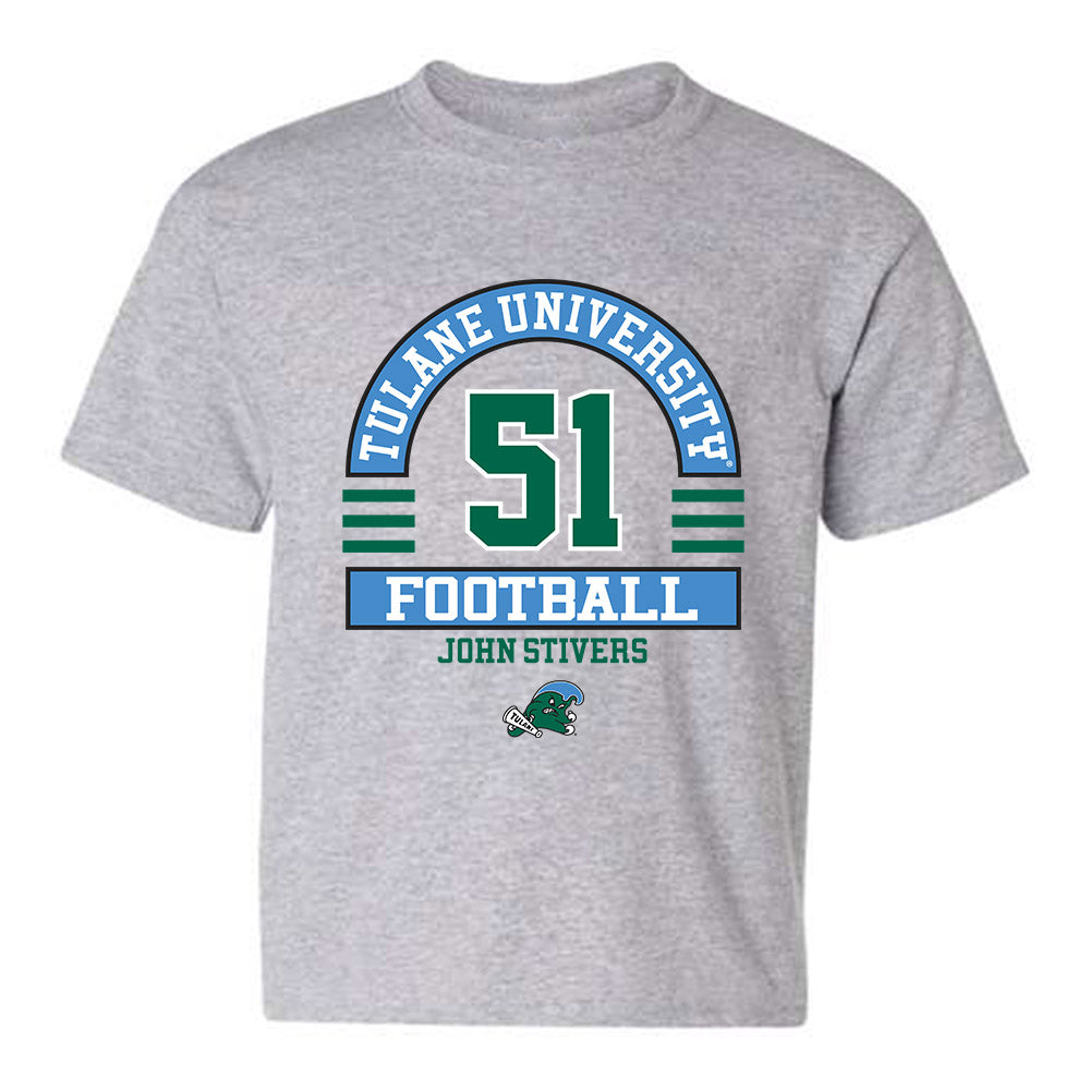 Tulane - NCAA Football : John Stivers - Classic Fashion Shersey Youth T-Shirt