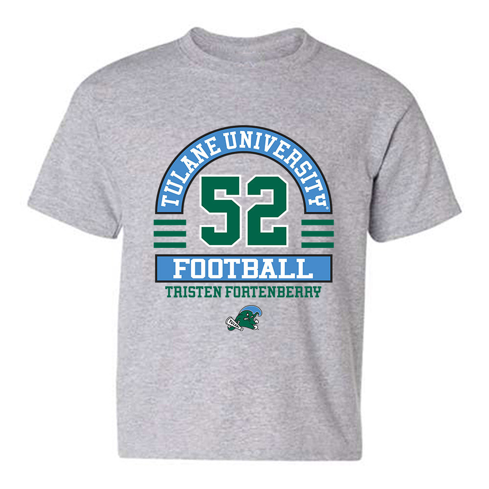 Tulane - NCAA Football : Tristen Fortenberry - Classic Fashion Shersey Youth T-Shirt-0