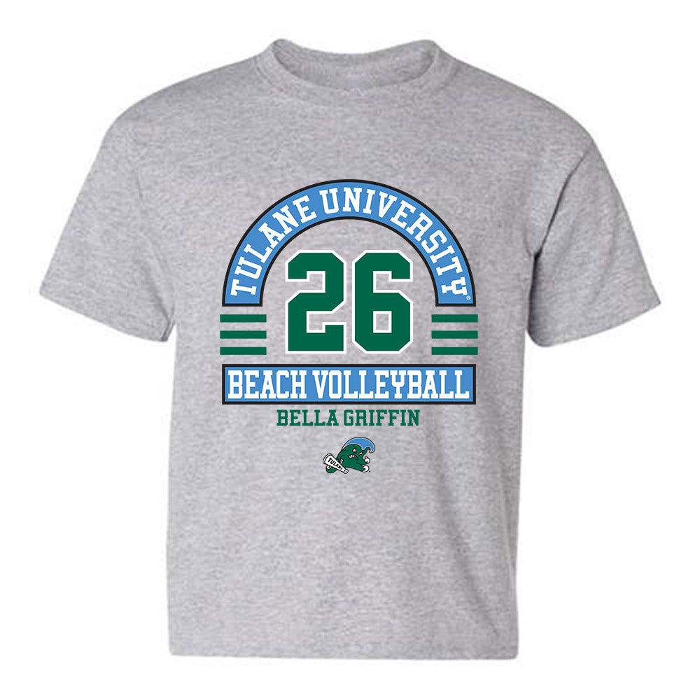 Tulane - NCAA Beach Volleyball : Bella Griffin - Classic Fashion Shersey Youth T-Shirt-0