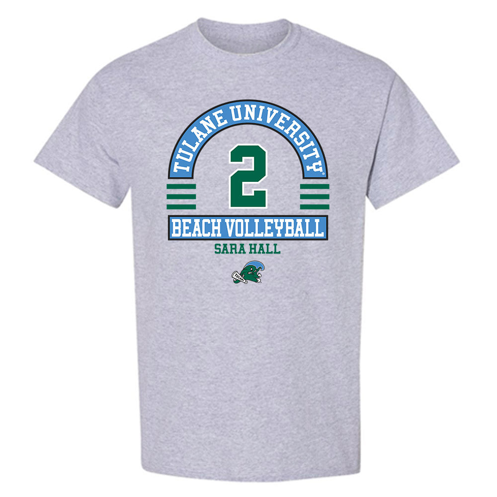 Tulane - NCAA Beach Volleyball : Sara Hall - Classic Fashion Shersey T-Shirt-0