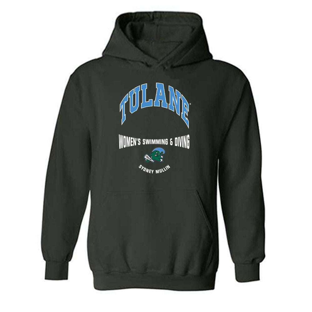 Tulane - NCAA Women's Swimming & Diving : Sydney Mullin - Classic Fashion Shersey Hooded Sweatshirt