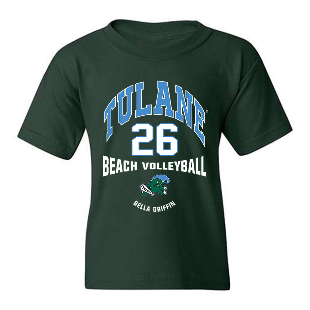 Tulane - NCAA Beach Volleyball : Bella Griffin - Classic Fashion Shersey Youth T-Shirt-0