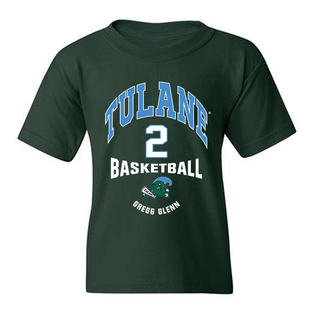 Tulane - NCAA Men's Basketball : Gregg Glenn - Classic Fashion Shersey Youth T-Shirt-0