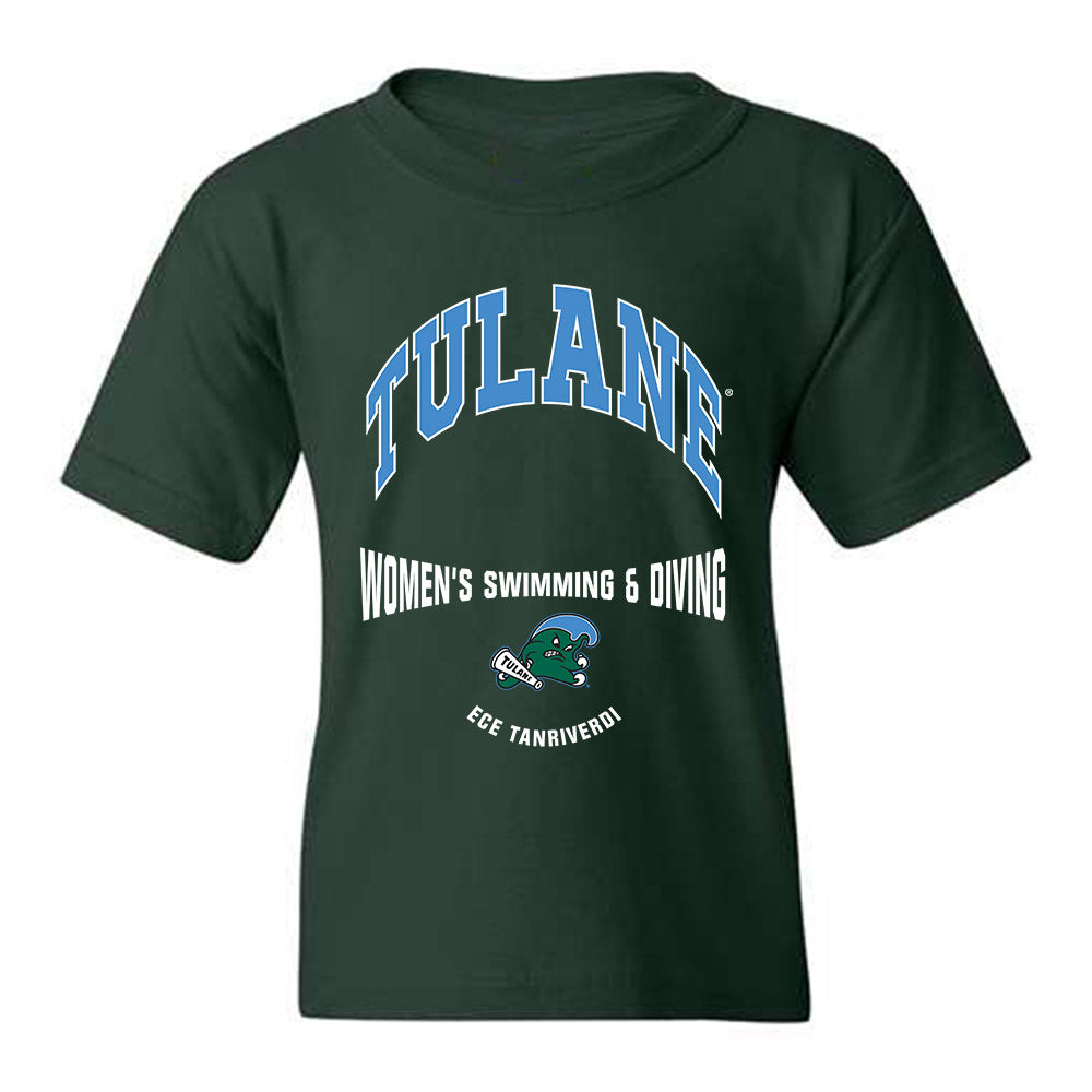 Tulane - NCAA Women's Swimming & Diving : Ece Tanriverdi - Classic Fashion Shersey Youth T-Shirt