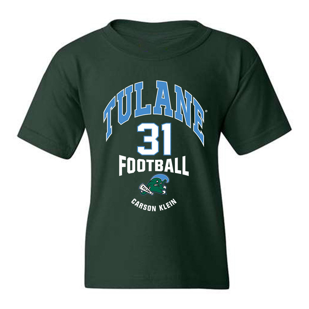 Tulane - NCAA Football : Carson Klein - Classic Fashion Shersey Youth T-Shirt