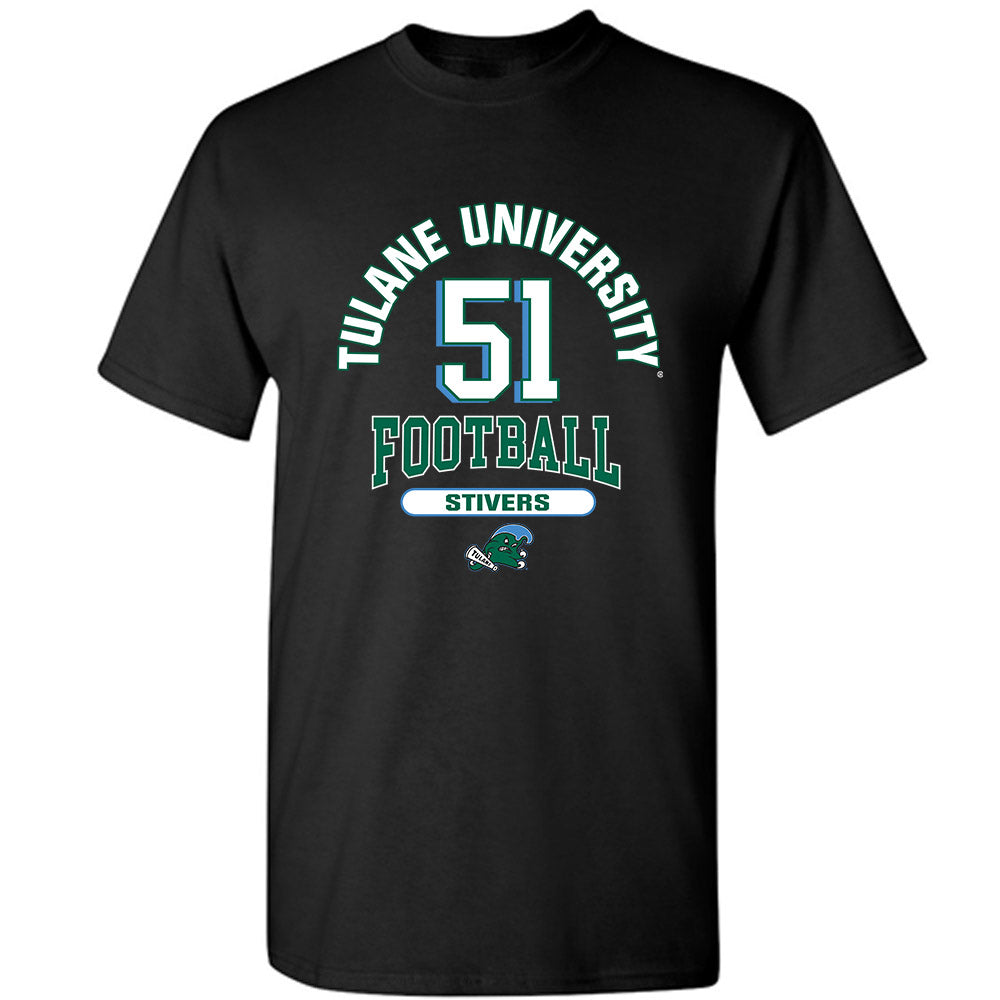 Tulane - NCAA Football : John Stivers - Classic Fashion Shersey T-Shirt