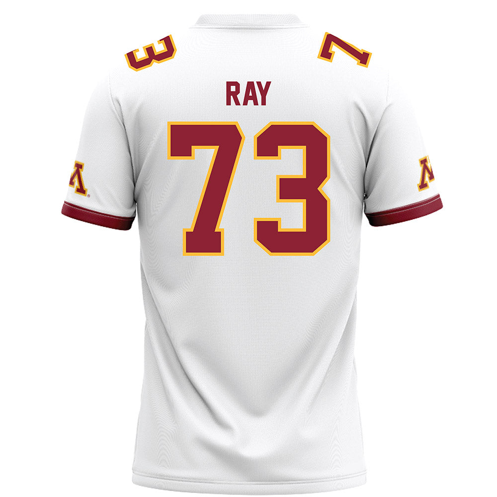 Minnesota - NCAA Football : Dylan Ray - White Football Jersey-1