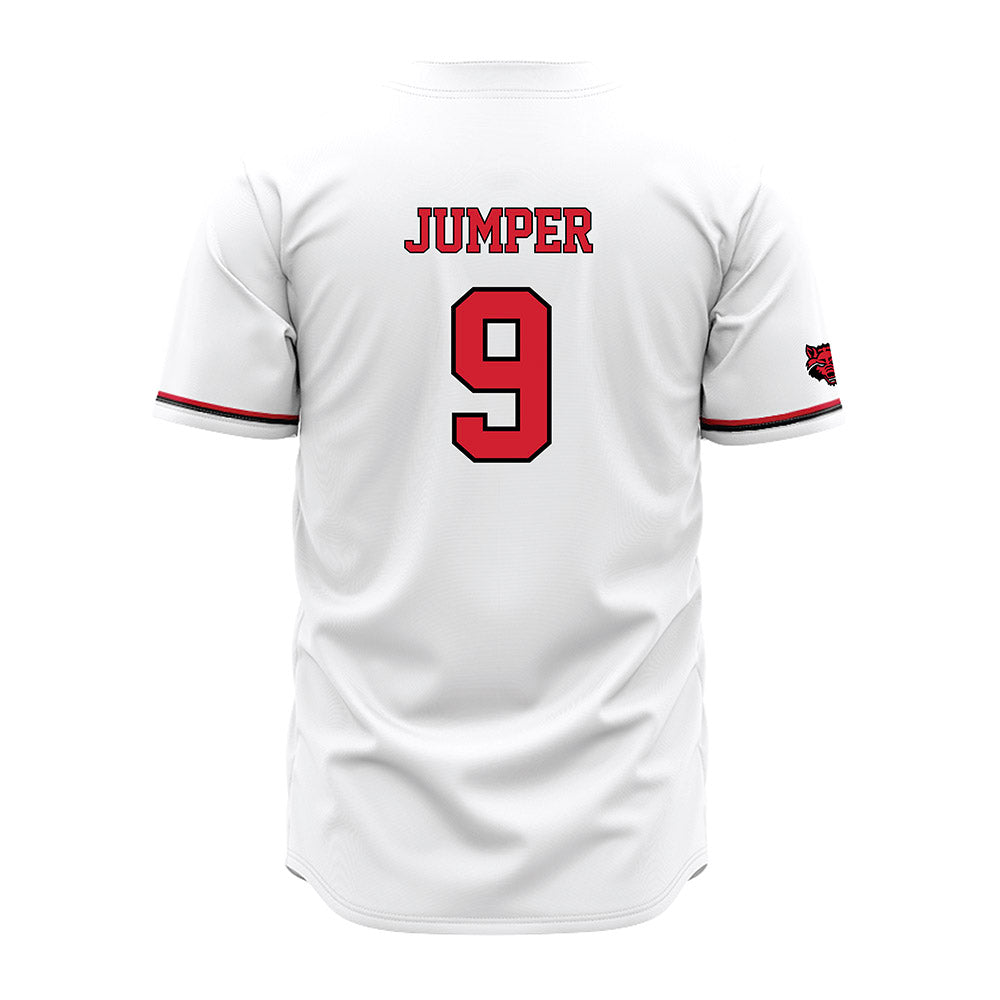 Arkansas State - NCAA Baseball : Cross Jumper - White Jersey