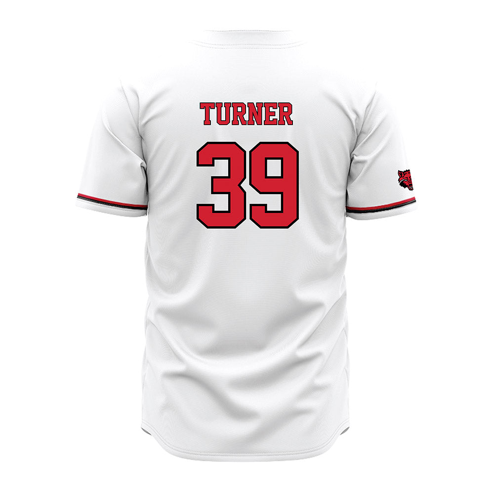 Arkansas State - NCAA Baseball : Kole Turner - White Jersey