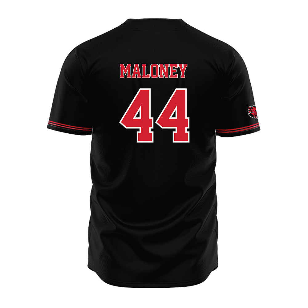 Arkansas State - NCAA Baseball : Collin Maloney - Black Jersey