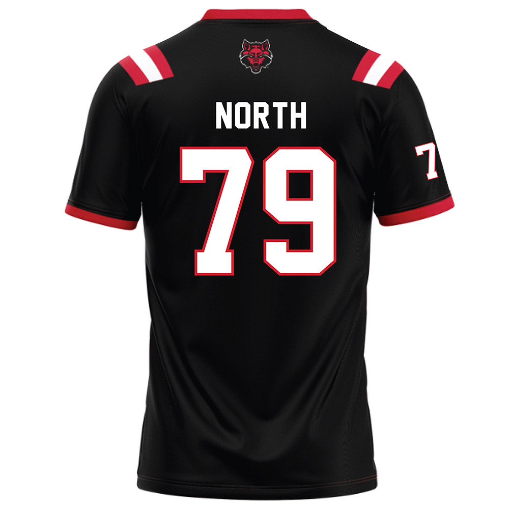 Arkansas State - NCAA Football : Baker North - Black Football Jersey