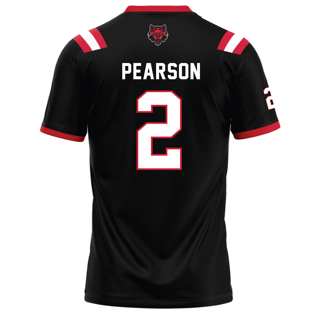 Arkansas State - NCAA Football : Christopher Pearson - Black Football Jersey