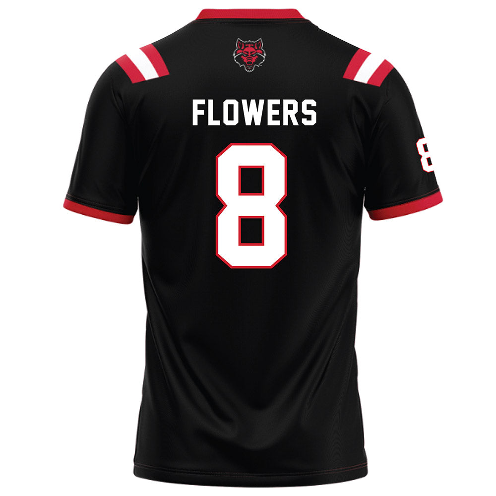 Arkansas State - NCAA Football : Josh Flowers - Black Football Jersey