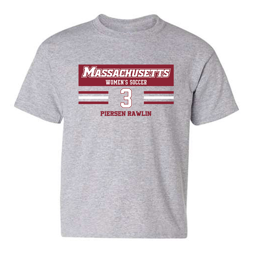 UMass - NCAA Women's Soccer : Piersen Rawlin - Classic Fashion Shersey Youth T-Shirt-0
