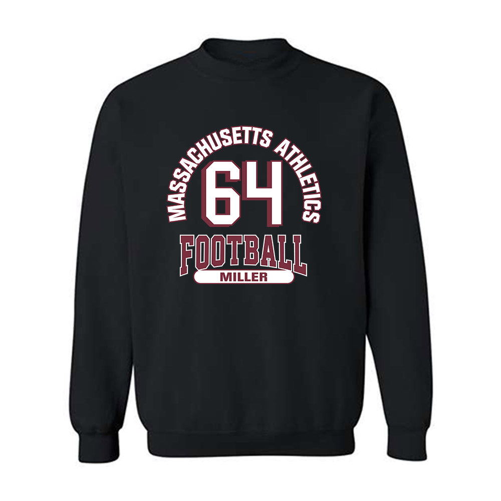 UMass - NCAA Football : Peyton Miller - Classic Fashion Shersey Crewneck Sweatshirt