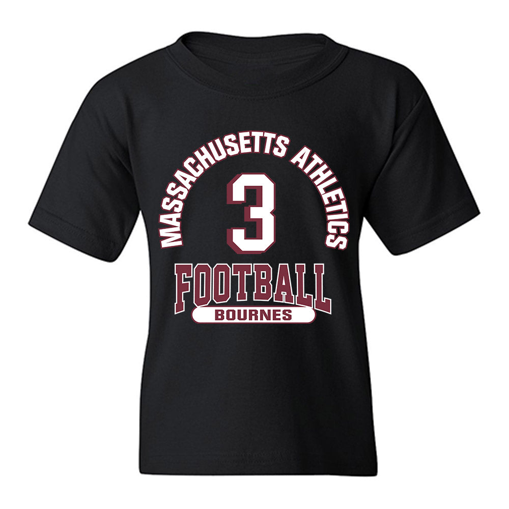 UMass - NCAA Football : Kendall Bournes - Classic Fashion Shersey Youth T-Shirt-0