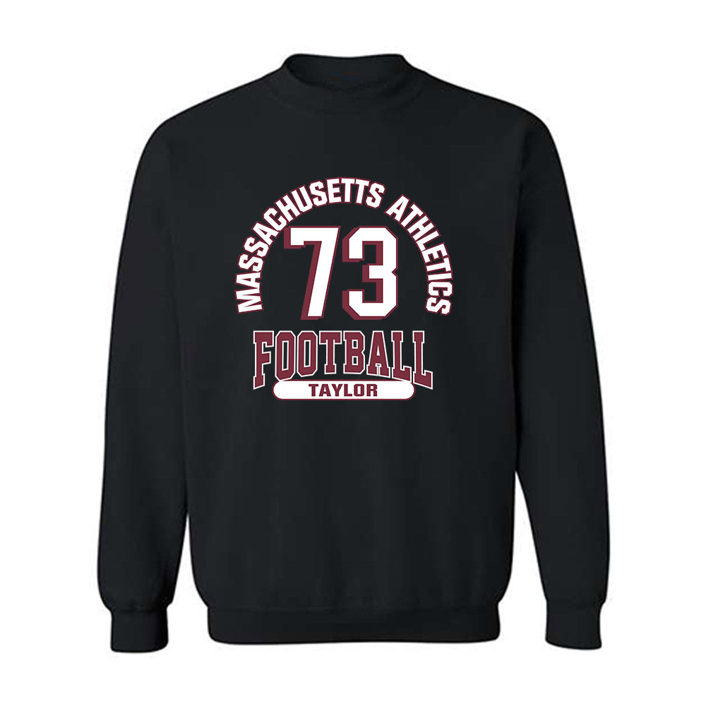 UMass - NCAA Football : Brock Taylor - Classic Fashion Shersey Crewneck Sweatshirt