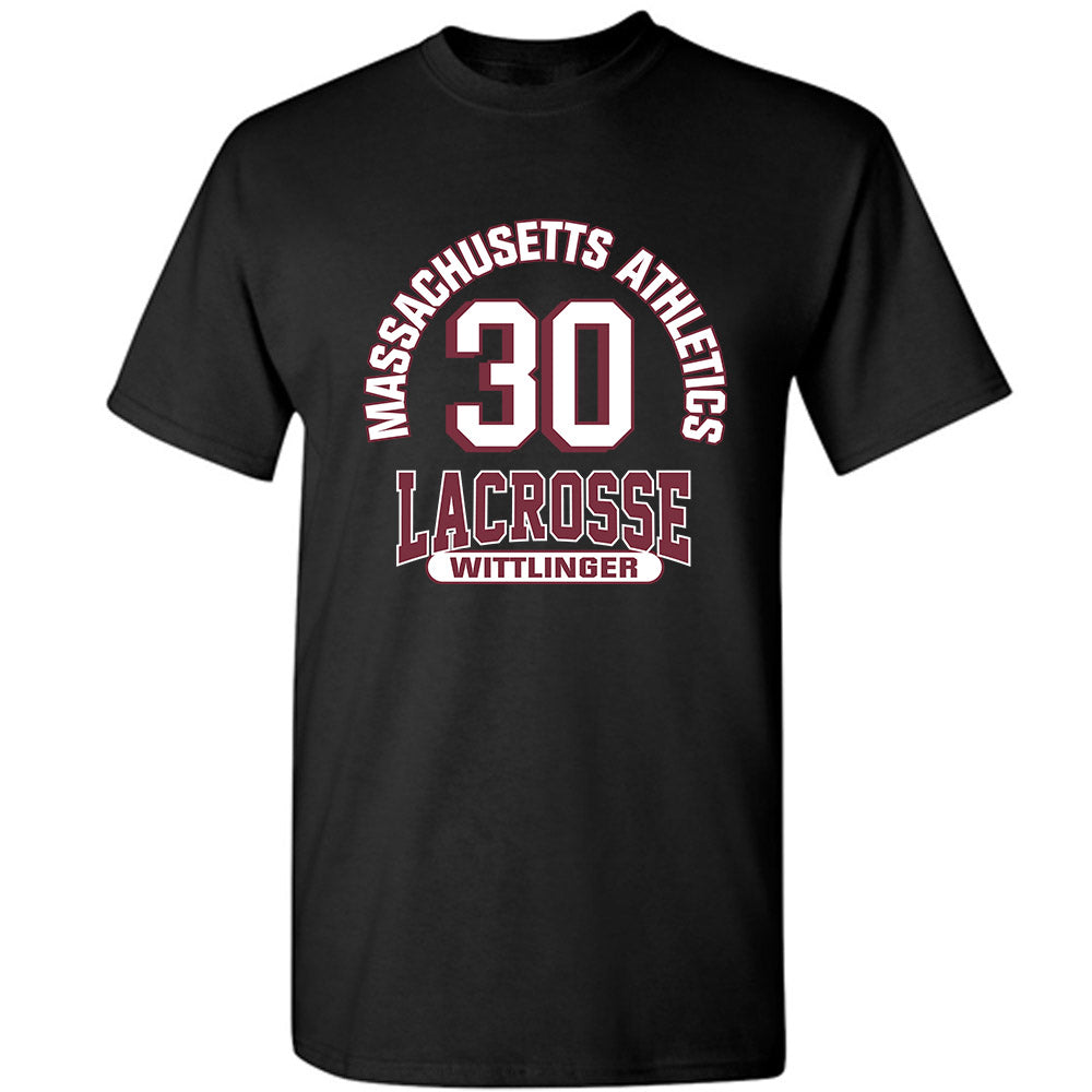 UMass - NCAA Men's Lacrosse : Cole Wittlinger - Classic Fashion Shersey T-Shirt-0