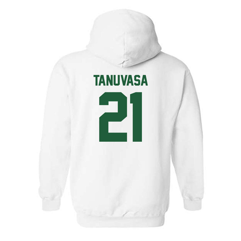 Utah Valley - NCAA Women's Basketball : Naia Tanuvasa - Classic Shersey Hooded Sweatshirt-1