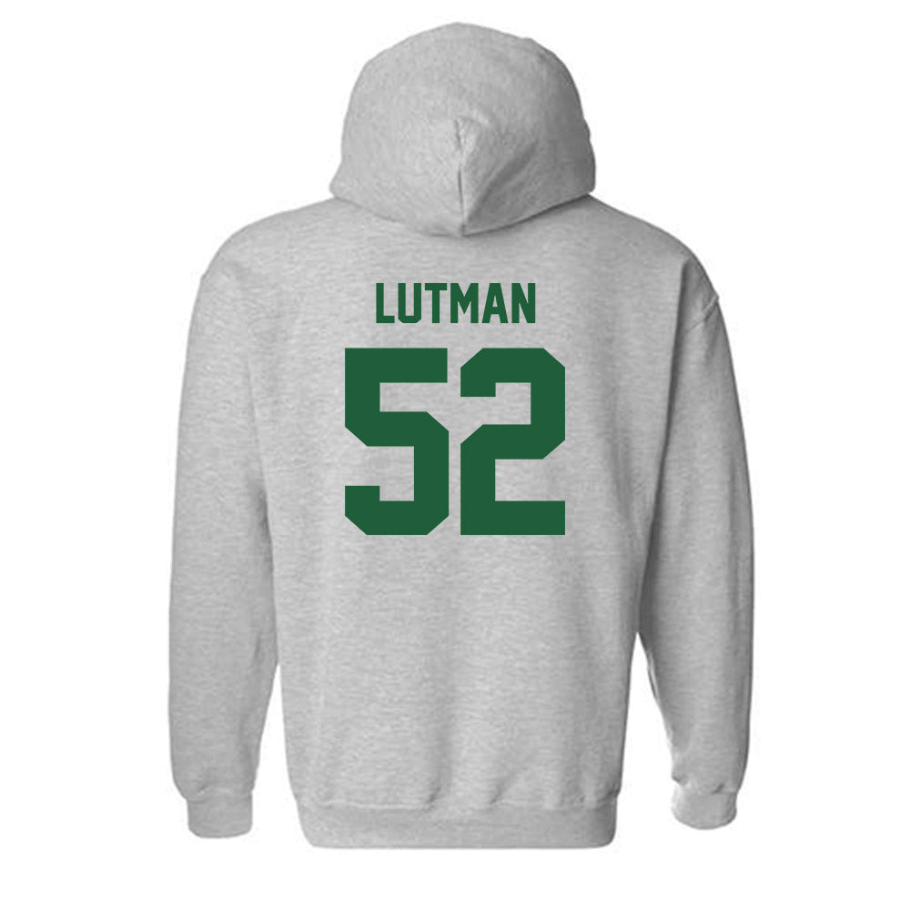 Utah Valley - NCAA Baseball : Hunter Lutman - Classic Shersey Hooded Sweatshirt-1