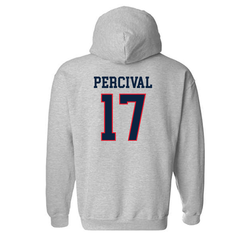 UConn - NCAA Men's Ice Hockey : Jake Percival - Classic Shersey Hooded Sweatshirt