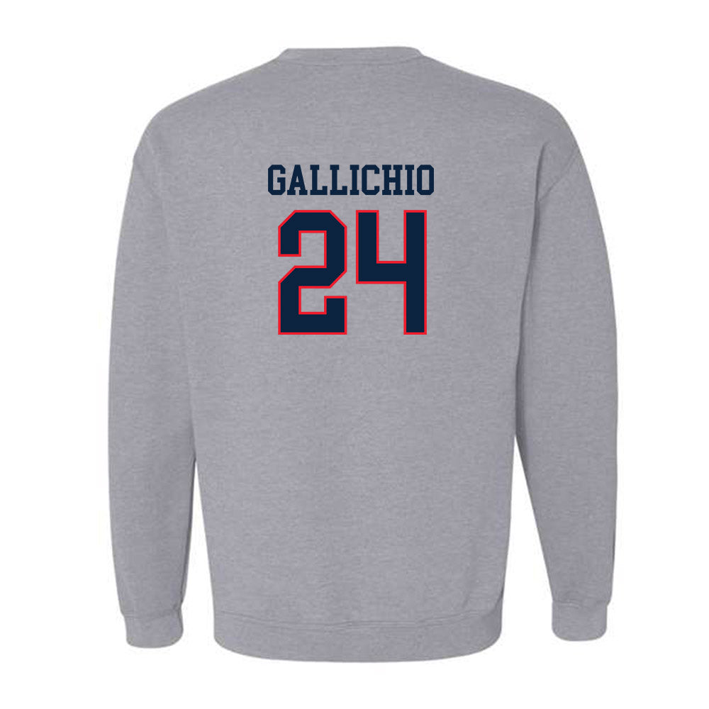 UConn - NCAA Men's Lacrosse : Eric Gallichio - Classic Shersey Crewneck Sweatshirt-1