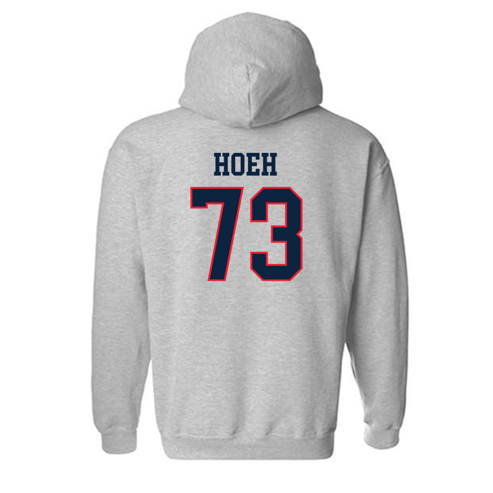 UConn - NCAA Football : Wes Hoeh - Classic Shersey Hooded Sweatshirt-1