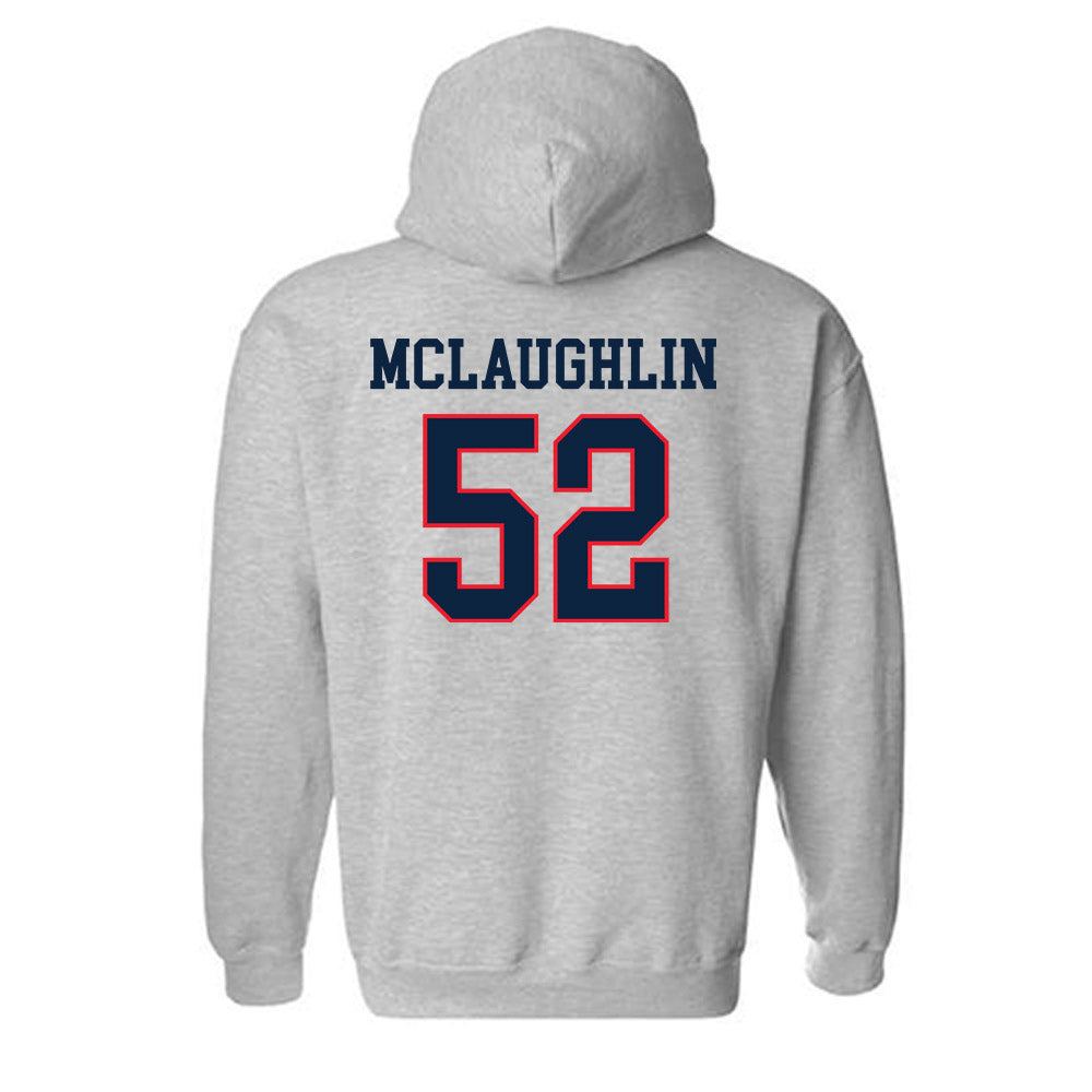 UConn - NCAA Football : Deron McLaughlin - Classic Shersey Hooded Sweatshirt